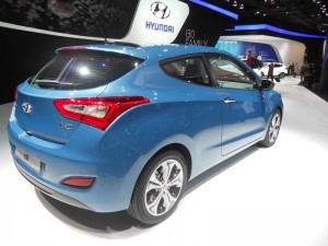 Hyundai i30 Dreitürer auf der Paris Motor Show 2012