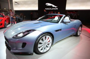 Jaguar F-Type auf der Paris Motor Show 2012