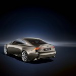 Lexus LF-CC Concept in der Heckansicht