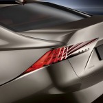 Die Rückleuchten des Lexus LF-CC Concept