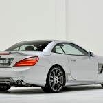 Der Mercedes-Benz SL Brabus in der Heckansicht