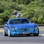 Die Frontpartie des Mercedes-Benz SLS AMG Electric Drive