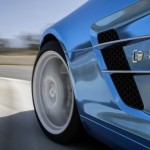Die Räder des Mercedes-Benz SLS AMG Electric Drive