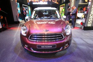 Der Kühlergrill des Mini Paceman