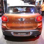 Neuer Mini Paceman in der Heckansicht