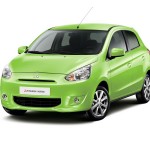 Mitsubishi Global compact in Grün