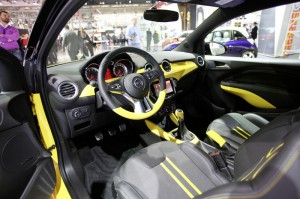 Der Innenraum des neuen Opel Adam