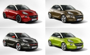 Opel zeigt in Paris verschiedene Adam