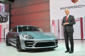Porsche Panamera Sport Turismo auf der Paris Motor Show 2012