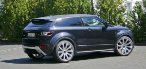 Die B&B-Version des Range Rover Evoque mit 22 Zoll Felgen