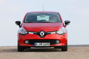Die Frontpartie des Renault Cliio 2012