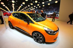 Neuer Renault Clio in der Seitenansicht