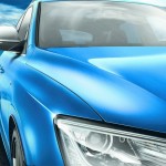 Die Scheinwerfer des Audi SQ5 TDI Exclusive Concept