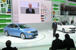 Skoda präsentiert in Paris den neuen Rapid