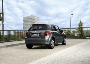 Suzuki SX4 city+ in der Heckansicht