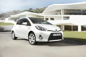 Toyota Yaris mit Hybridantrieb