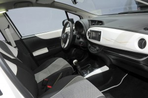 Das Interieur des Toyota Yaris Trend