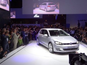 Volkswagen Golf 7 bei der Präsentation