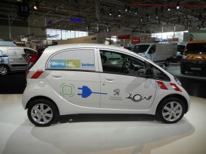 Peugeot iOn Cargo mit Elektroantrieb auf der Hannover-Messe IAA