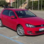 Die 7. Generation des Volkswagen Golf in der Frontansicht