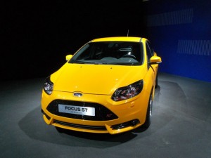 Der Kühlergrill des Ford Fiesta ST 2013