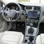 Der Innenraum des Volkswagen Golf7