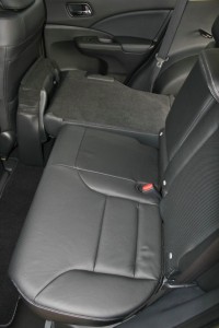 Die Rücksitzbank des Honda CR-V 2.2 i-DTEC 4 WD