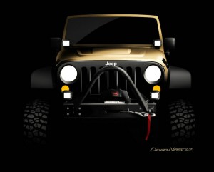 Jeep Wrangler als Sand Trooper auf der SEMA 2012