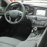 Das Cockpit des Kia Optima Hybrid