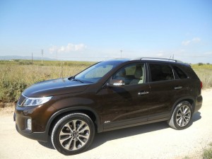 2012 Kia Sorento in der Seitenansicht