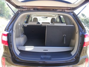 Der Kofferraum des Kia Sorento