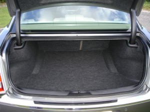 Der Gepäckraum des Lancia Thema 3.0 V6 CRD