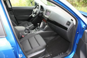 Die Ledersitze des Mazda CX-5 2.0 SKYACTIV-G AWD