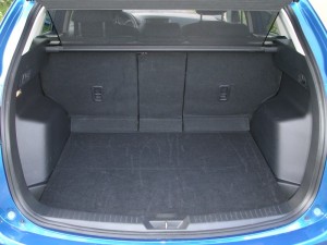Der Kofferraum des Mazda CX-5 - Platzangebot