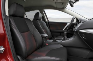 Das Interieur des Mazda3 MPS Facelift 2013