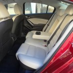 Die hinteren Sitze des Mazda6 2012