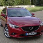 Die Frontpartie des Mazda6 als Kombi in der dritten Generation