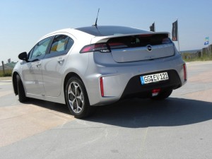 Das Exterieur des Opel Ampera