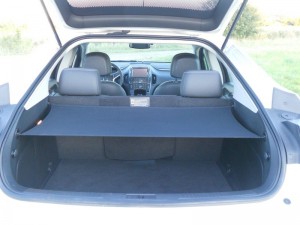 Der Gepäckraum des Opel Ampera