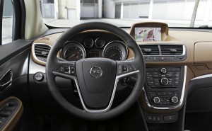 Opel Mokka Cockpit, Lenkrad, Navi, Instrumente