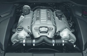 Der 550 PS starke Motor des Porsche Cayenne Turbo S