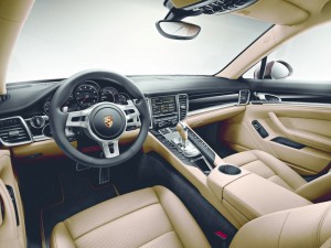 Der Innenraum des Porsche Panamera Platinum Edition