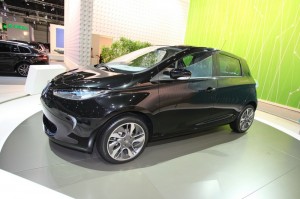 Renault-Elektroauto Zoe auf der eCarTec 2012