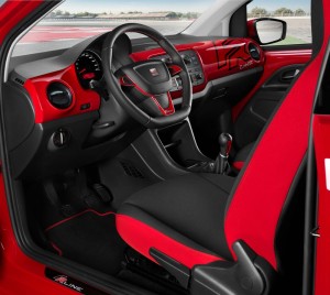 Das Cockpit des Seat Mii FR Concept Cars