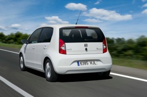 Neuer Seat Mii Viva in der Heckansicht