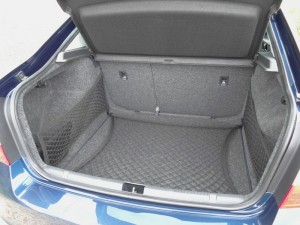 Der Kofferraum des neuen Skoda Rapid (2012)