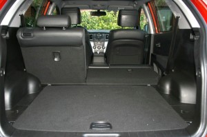 Jede Menge Platz im Ssangyong Korando - Der Kofferraum
