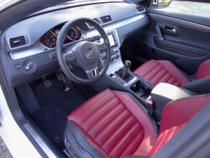 Der Innenraum des Volkswagen CC 1.8 TSI