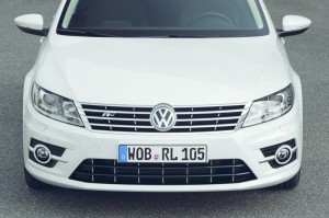 Der Front des VW CC mit R-Line-Ausstattung