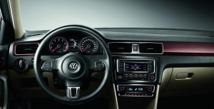 Der Innenraum des Volkswagen Santana